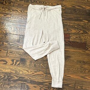 Eileen Fisher 100% Organic Cotton Knit Joggers